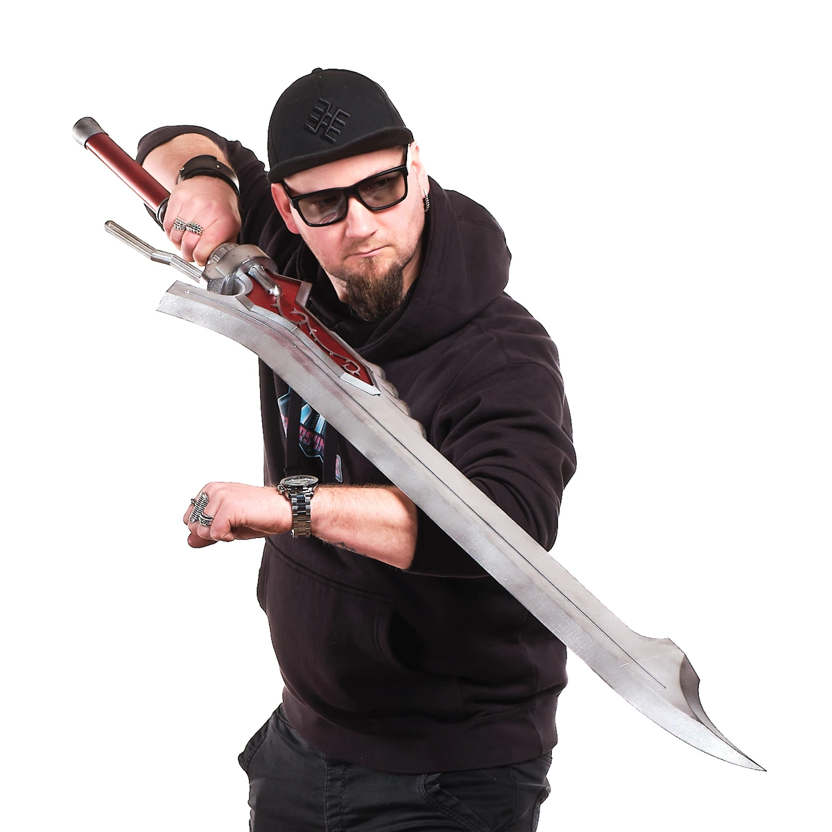 Red Queen replica prop from Devil May Cry by Blasters4Masters Red Queen Replica Prop From Devil May Cry By Blasters4Masters