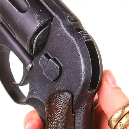 SLS 60 Revolver Replica Prop From Resident Evil 2 Remake By Blasters4Masters 5