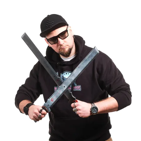 Sundowners Dual Machetes Replica Prop From Metal Gear Rising Revengeance By Blasters4Masters 9