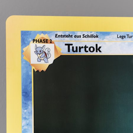Turtok wall art mirror replica prop from Pokemon world by Blasters4Masters