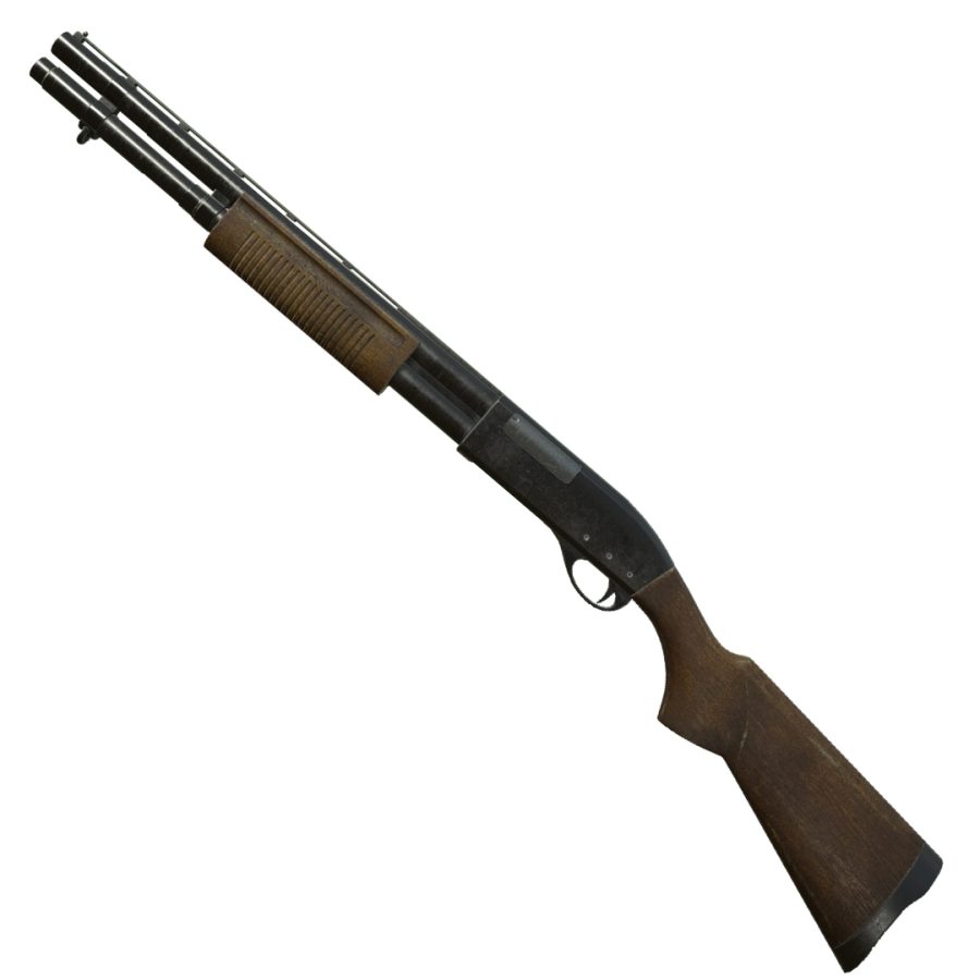 W-870 Shotgun Prop Replica from Resident Evil 4 Remake by Blasters4Masters