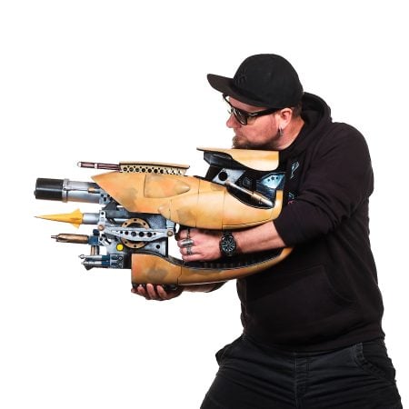 ZF 1 Pod Weapon Replica Prop From The Fifth Element By Blasters4Masters 4