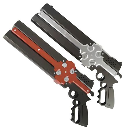 The Cerberus guns prop replicas from the Gungrave by Blasters4Masters