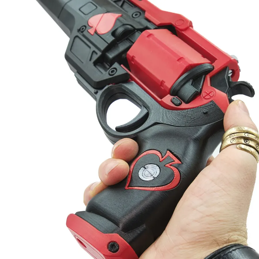 Ace Of Spades Dark Valentine Red Replica Prop Destiny 2 By Blasters4Masters 3