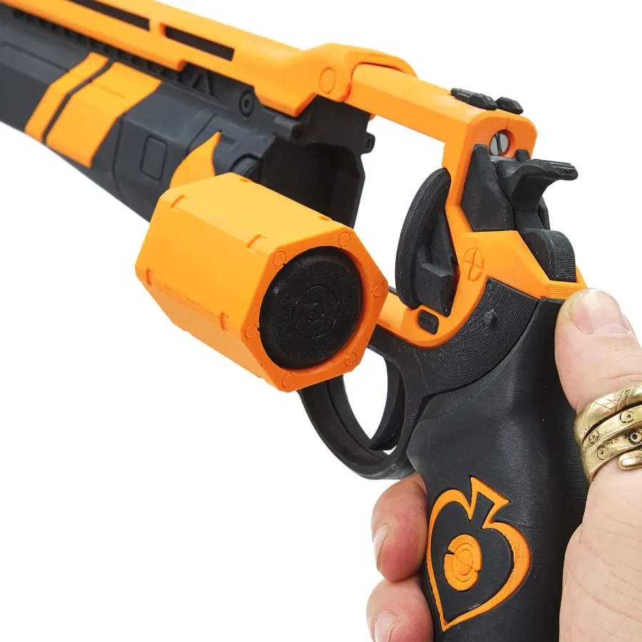 Ace Of Spades Orange Pumpkin Inferno Ornament Replica Prop Destiny 2 By Blasters4Masters 7