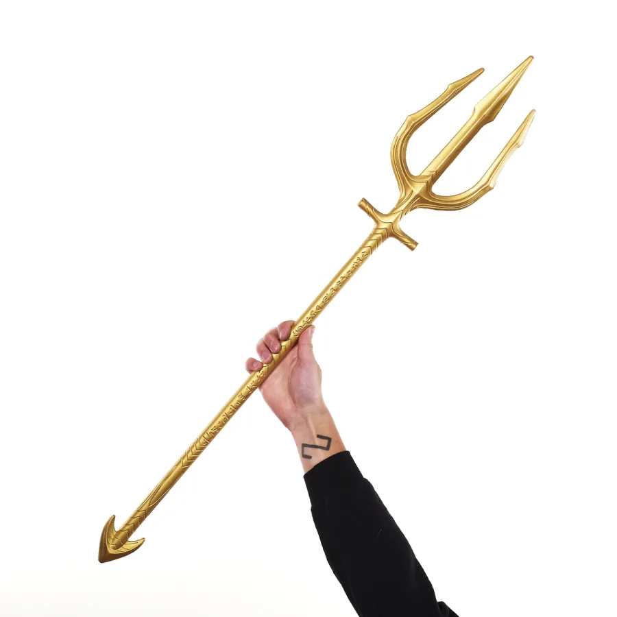 Aquaman Fork Trident Replica Prop From DC By Blasters4Masters 4