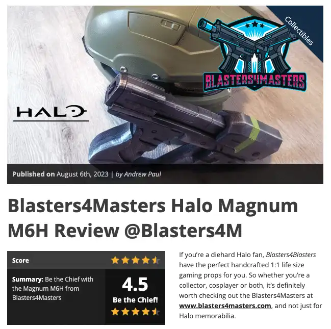 Blasters4Masters Review Ray gun by impulsegamer