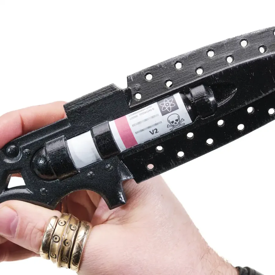 Blue Fang Knife Replica Prop From Cyberpunk 2077 By Blasters4Masters 5