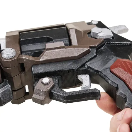 Bulldog Heavy Revolver Pistol Replica Prop From Deep Rock Galactic By Blasters4Masters 6