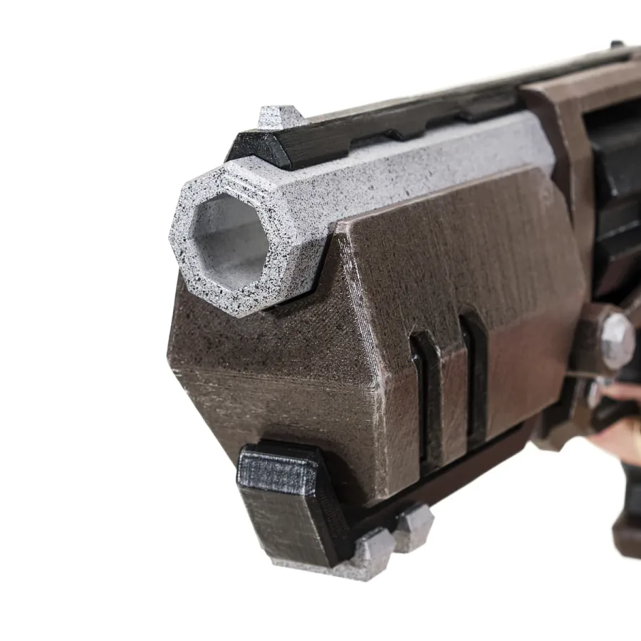 Bulldog Heavy Revolver Pistol Replica Prop From Deep Rock Galactic By Blasters4Masters 7