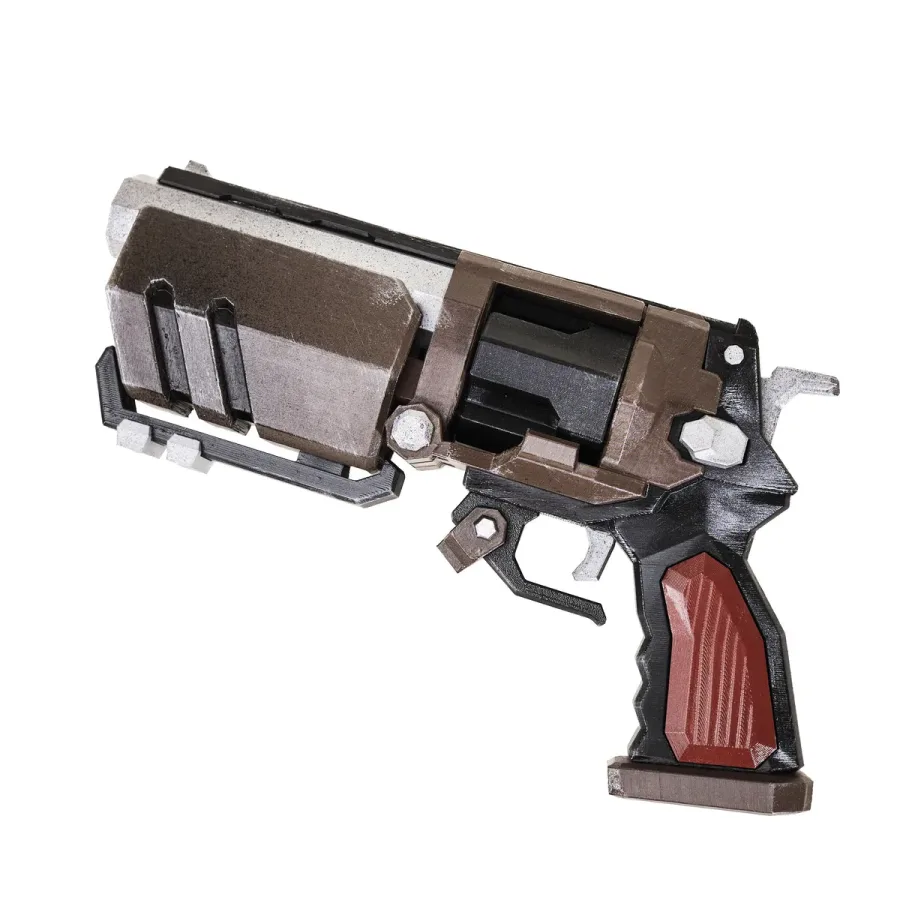 Bulldog Heavy Revolver Pistol Replica Prop From Deep Rock Galactic By Blasters4Masters 8