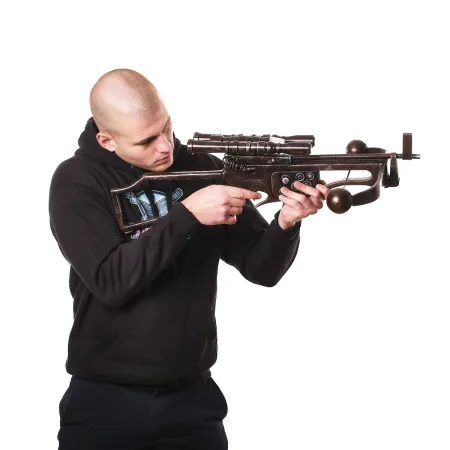 Chewbacca Bowcaster Replica Prop From Star Wars By Blasters4Masters 1