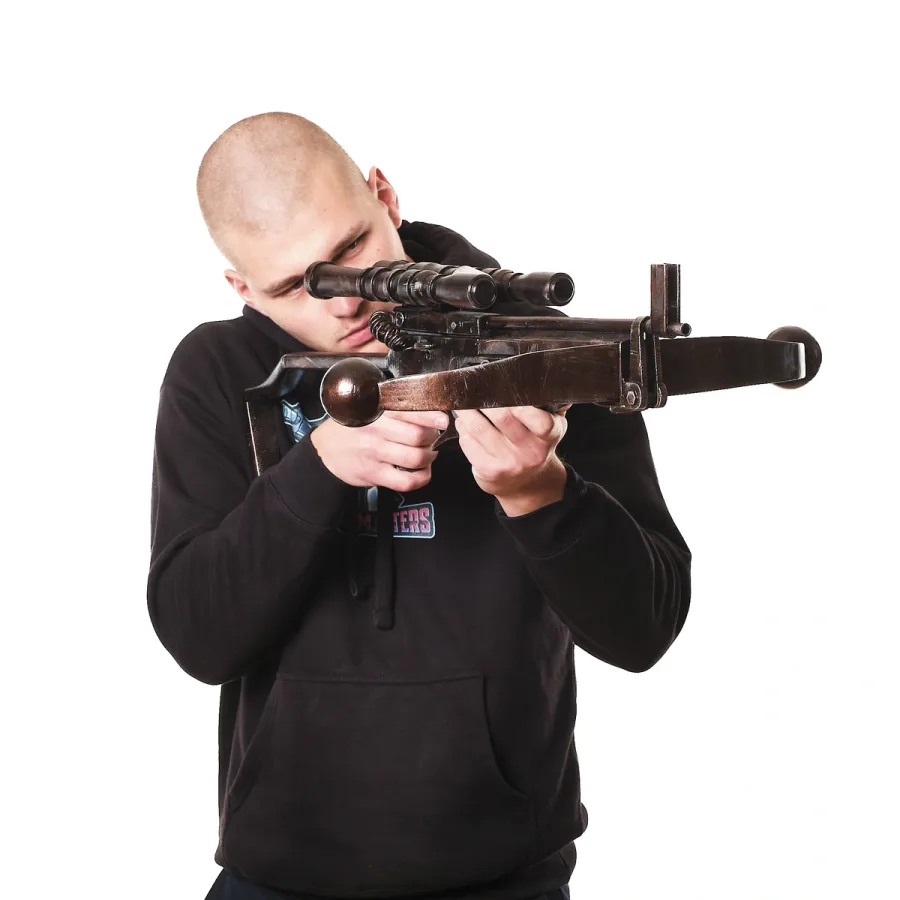 Chewbacca Bowcaster Replica Prop From Star Wars By Blasters4Masters 2