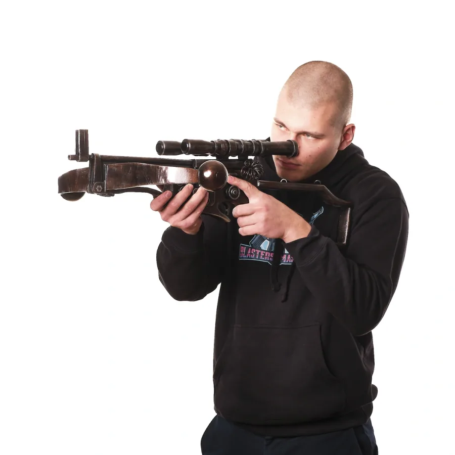 Chewbacca Bowcaster Replica Prop From Star Wars By Blasters4Masters 4