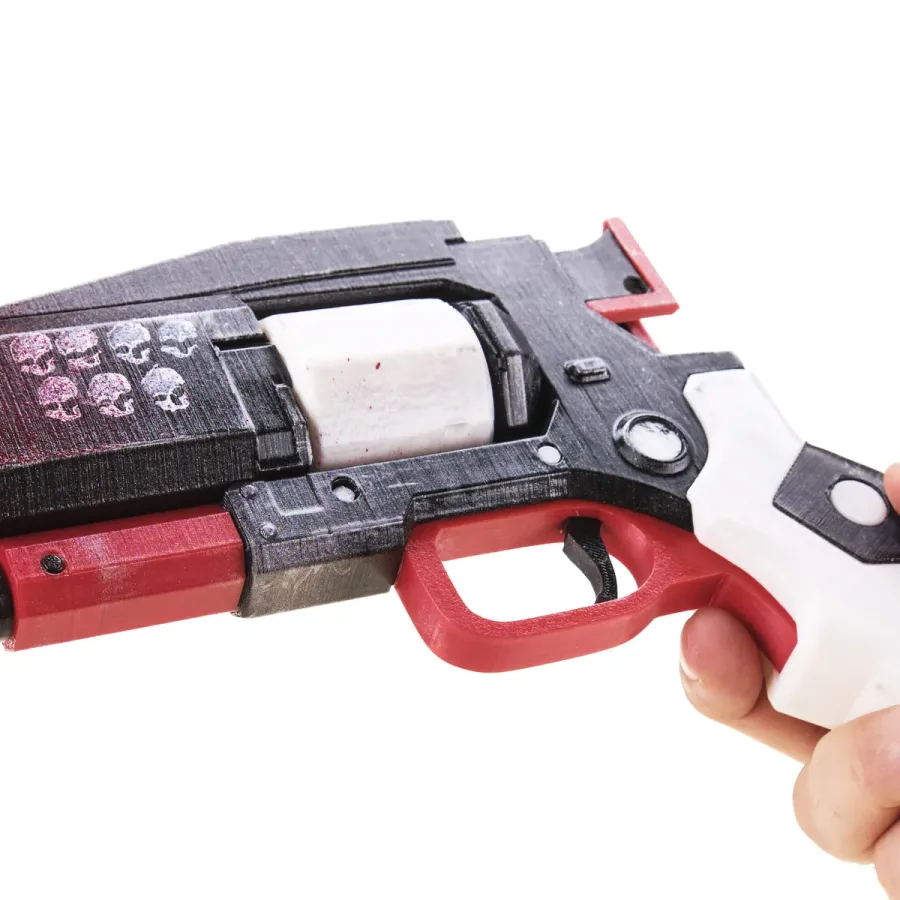 Crimson Battle scared replica prop from Destiny 2 by Blasters4Masters