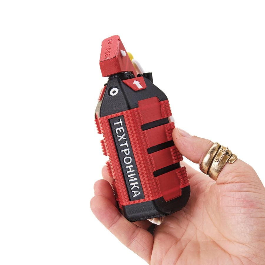 F-GX Frag Grenade replica prop from Cyberpunk 2077 by Blasters4Masters