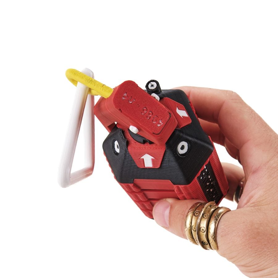 F-GX Frag Grenade replica prop from Cyberpunk 2077 by Blasters4Masters