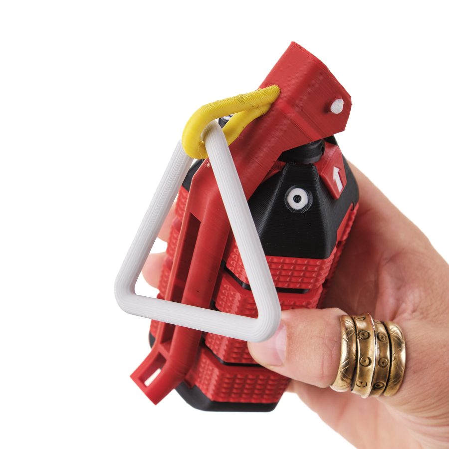 F-GX Frag Grenade replica prop from Cyberpunk 2077 by Blasters4Masters