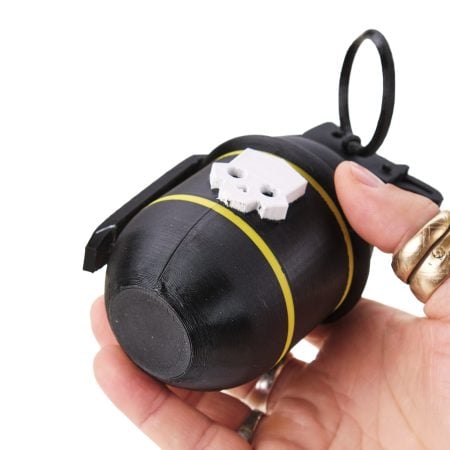G6 Frag Grenade replica prop from Helldivers 2 by Blasters4Masters