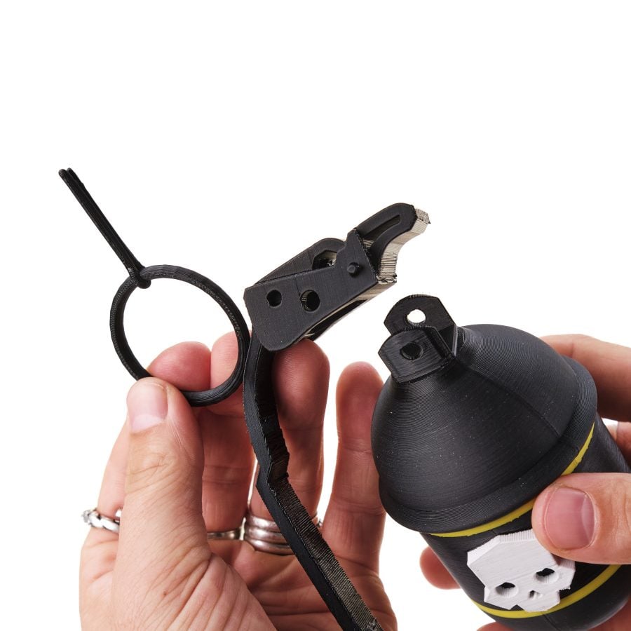 G6 Frag Grenade replica prop from Helldivers 2 by Blasters4Masters
