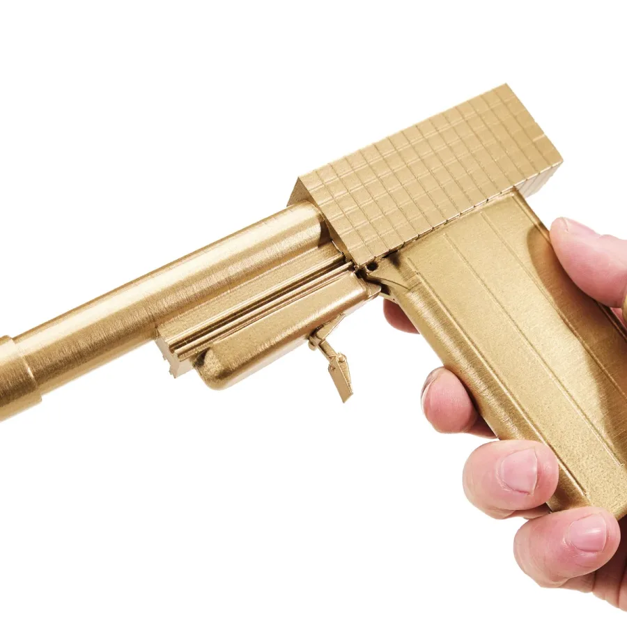 Golden Gun Pistol Replica Prop From James Bond By Blasters4Masters 5