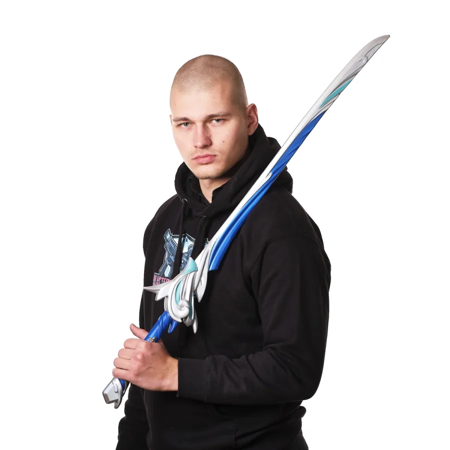 Haran Geppaku Futsu Sword Replica Prop From Genshin Impact By Blasters4Masters 2