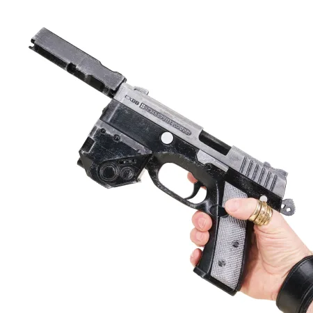 Her Majesty Pistol Replica Prop From Cyberpunk 2077 By Blasters4Masters