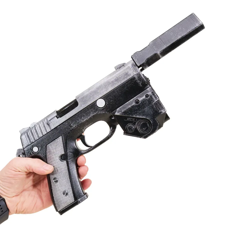Her Majesty Pistol Replica Prop From Cyberpunk 2077 By Blasters4Masters 1