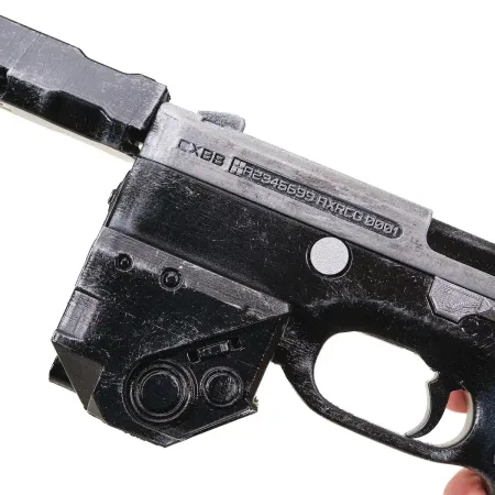 Her Majesty Pistol Replica Prop From Cyberpunk 2077 By Blasters4Masters 6