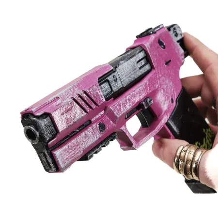 Lizzie Pistol Prop Replica From Cyberpunk 2077 By Blasters4Masters 6