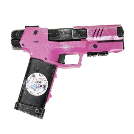 Lizzie Pistol Prop Replica From Cyberpunk 2077 By Blasters4Masters 9