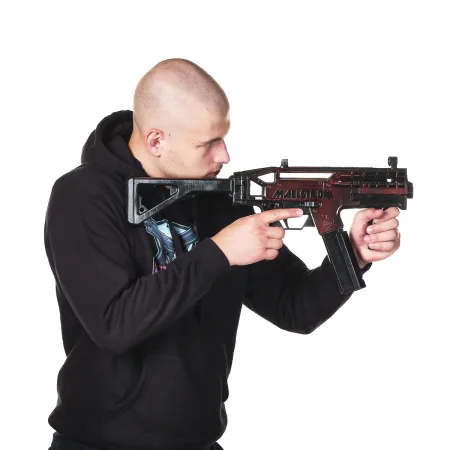 M221 Saratoga Replica Prop From Cyberpunk 2077 By Blasters4Masters 1
