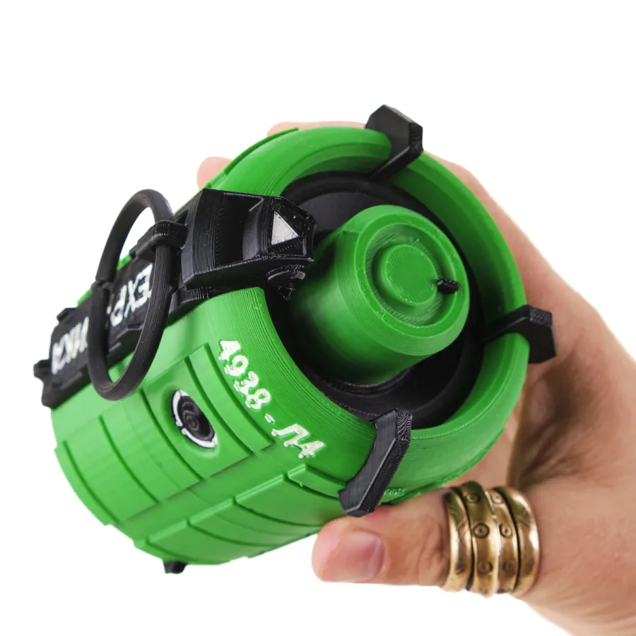 MOLODEC BioHaz Grenade Replica Prop From Cyberpunk 2077 By Blasters4Masters 6