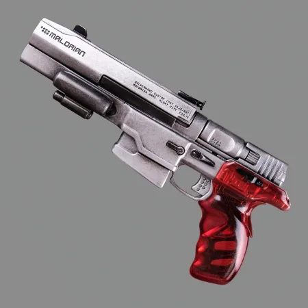 Malorian Arms 3516 – Johnny Silverhands Pistol Replica Prop From Cyberpunk 2077 By Blasters4Masters 11