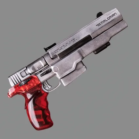 Malorian Arms 3516 – Johnny Silverhands Pistol Replica Prop From Cyberpunk 2077 By Blasters4Masters 12
