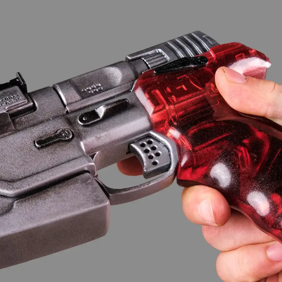 Malorian Arms 3516 – Johnny Silverhands Pistol Replica Prop From Cyberpunk 2077 By Blasters4Masters 3