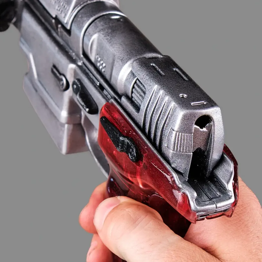 Malorian Arms 3516 – Johnny Silverhands Pistol Replica Prop From Cyberpunk 2077 By Blasters4Masters 4