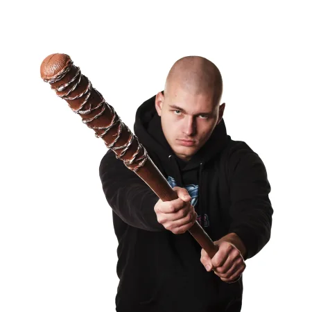 Negans Baseball Bat Lucille Replica Prop From The Walking Dead By Blasters4Masters 3