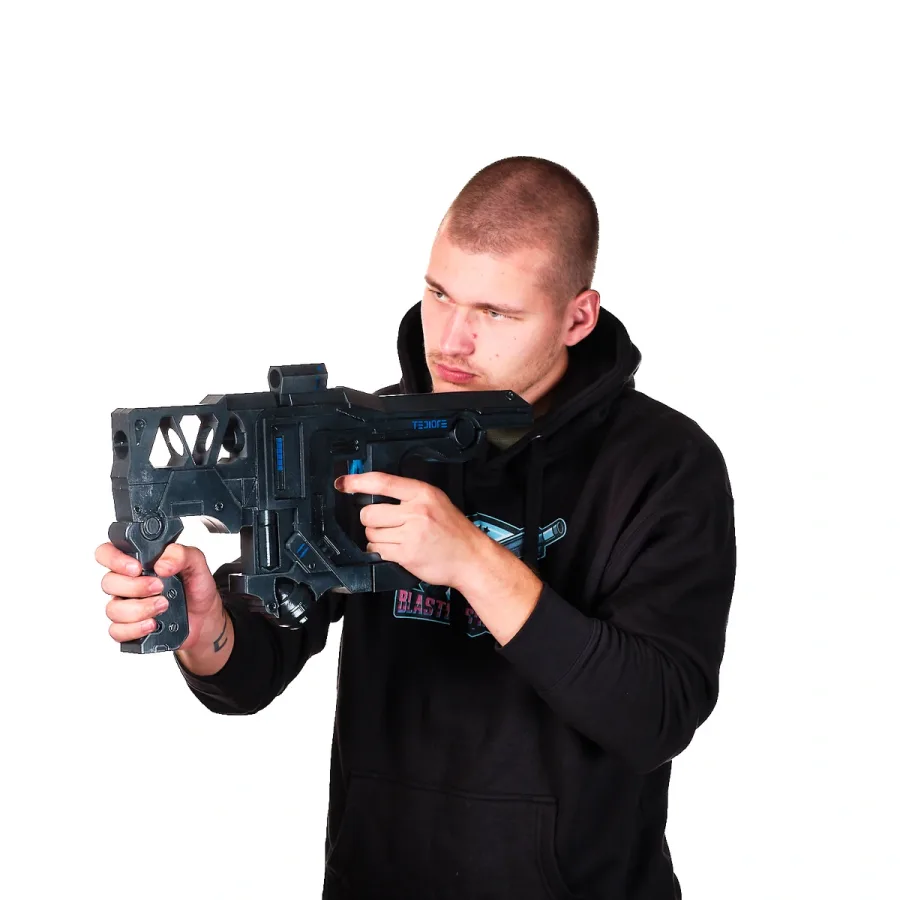 Non Stop Excellerator Tediore SMG Replica Prop From Borderlands 3 By Blasters4Masters 3