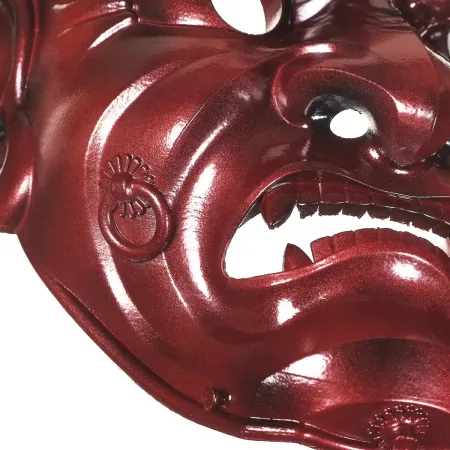 Oni Mask Red Angry Guy Prop By Blasters4Masters 8