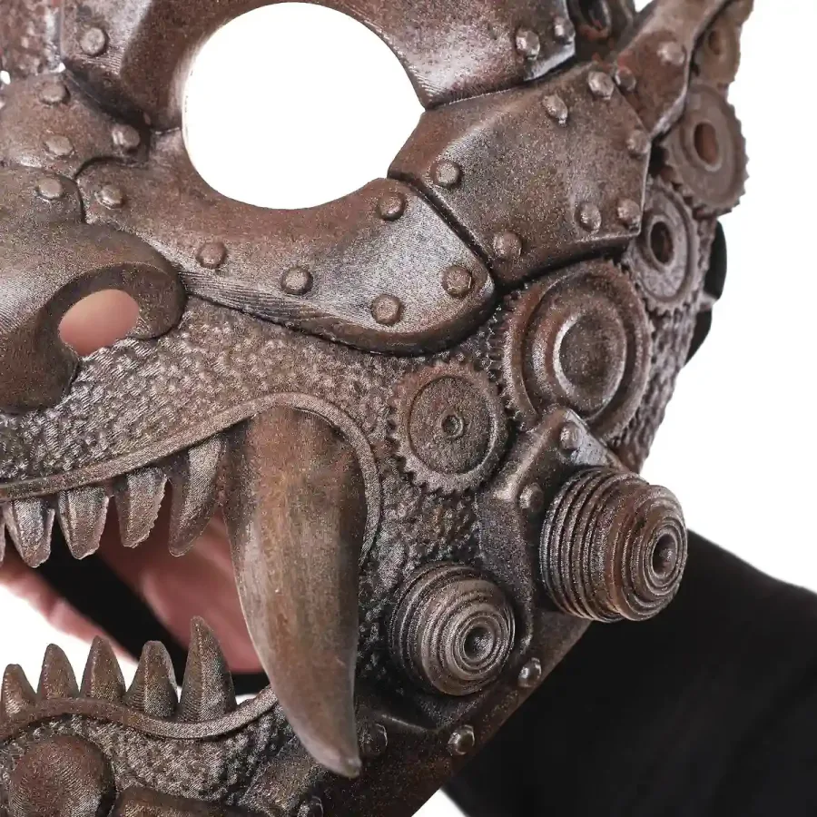 Oni Stempunk Mask Replica Prop By Blasters4Masters 10