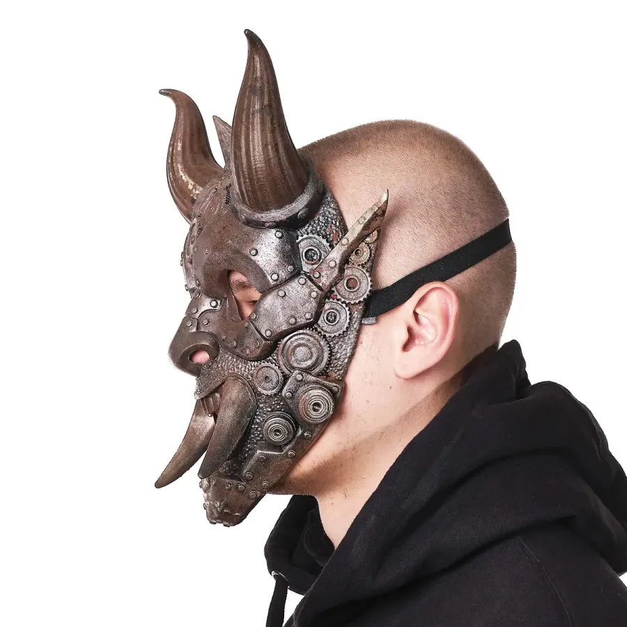 Oni Stempunk Mask Replica Prop By Blasters4Masters 2