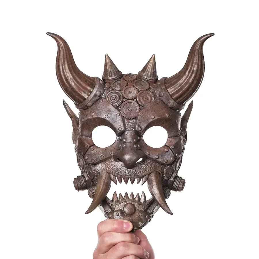 Oni Stempunk Mask Replica Prop By Blasters4Masters 5