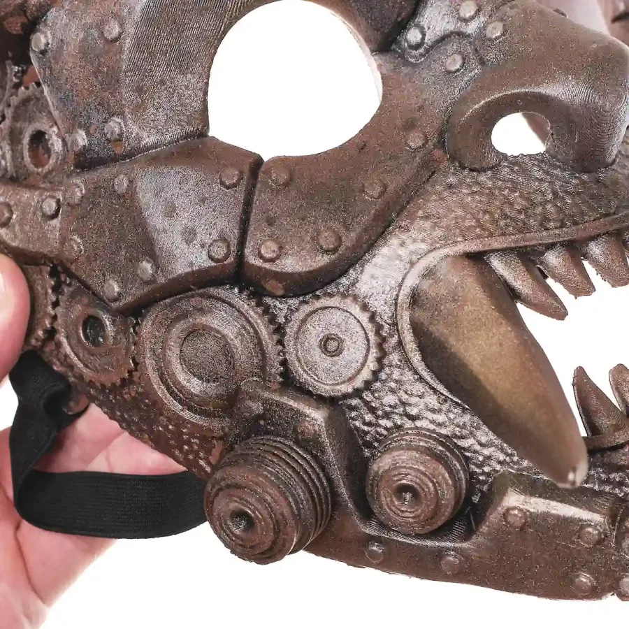 Oni Stempunk Mask Replica Prop By Blasters4Masters 7