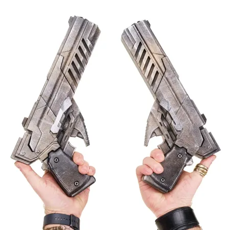 Original Red Hood Pistols Replica Prop From Arkham Knight By Blasters4Masters 1
