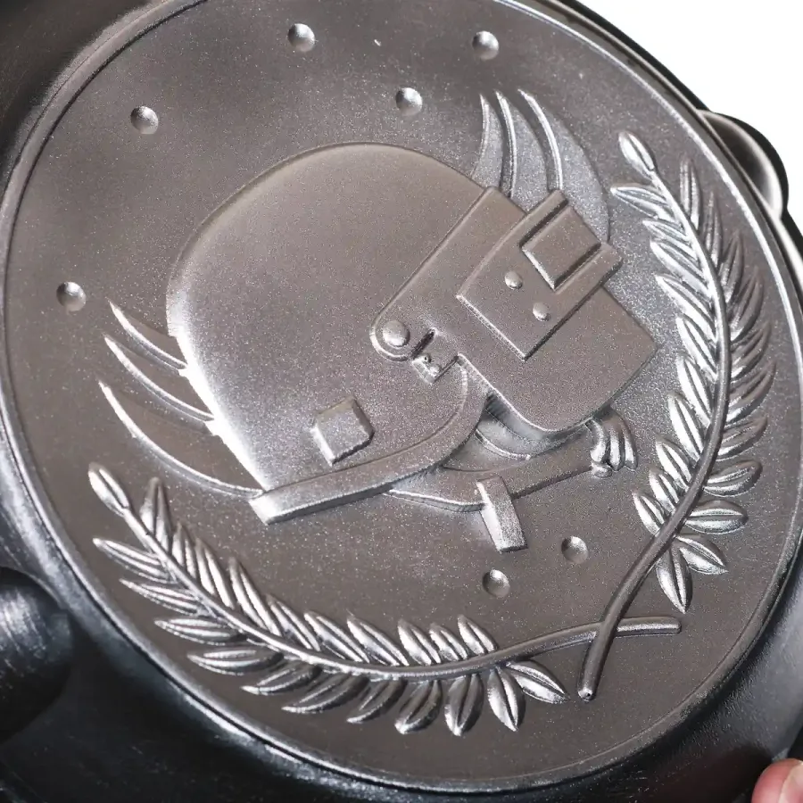 Pan Silver Plate Skin Replica Prop From PUBG By Blasters4Masters 4