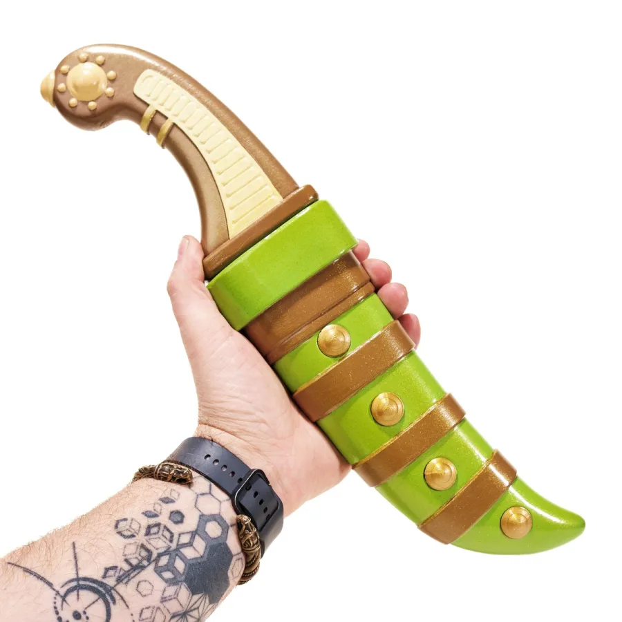 Portgas D. Aces Knife Replica Prop From One Piece By Blasters4Masters 12