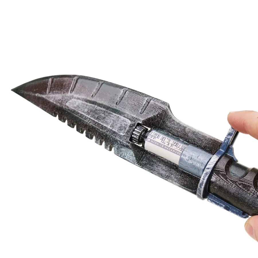 Punknife Knife Replica Prop From Cyberpunk 2077 By Blasters4Masters 5