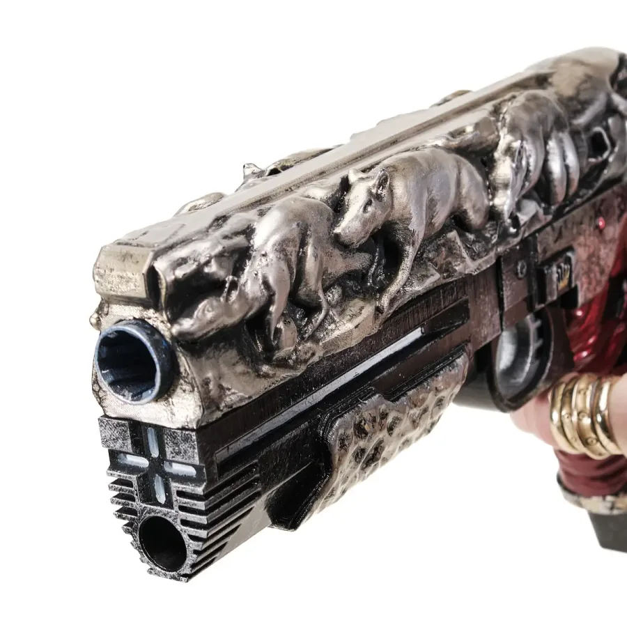 Rat King pistol prop replica from Destiny 2 by Blasters4Masters