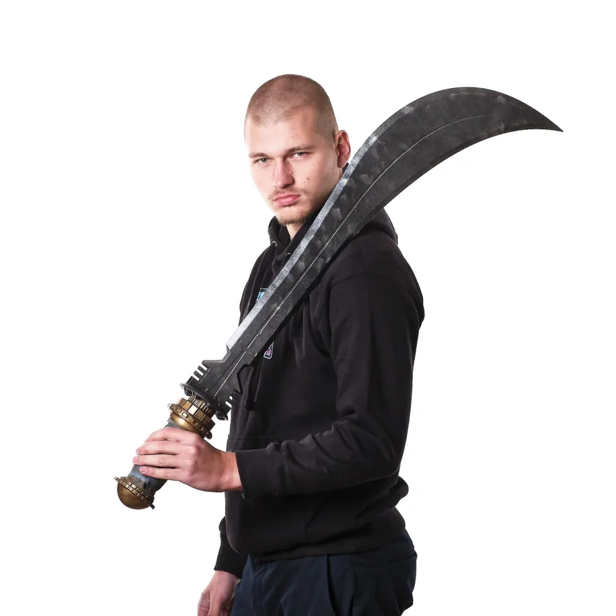Ryyk Scimitar Blade Replica Prop From Star Wars By Blasters4Masters 2